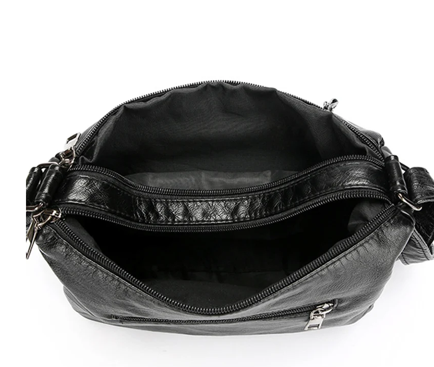 📢📢50% OFF !! ⏰Women's Soft PU Leather Multi-Pocket Crossbody Bag