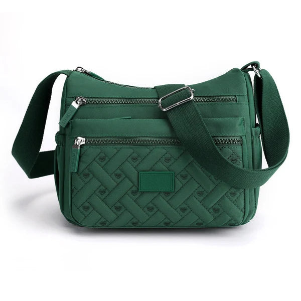 👜Lightweight Waterproof Nylon Messenger Bag – Multi Compartments🎁