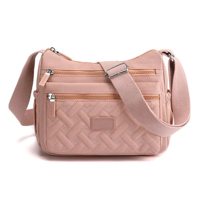 👜Lightweight Waterproof Nylon Messenger Bag – Multi Compartments🎁