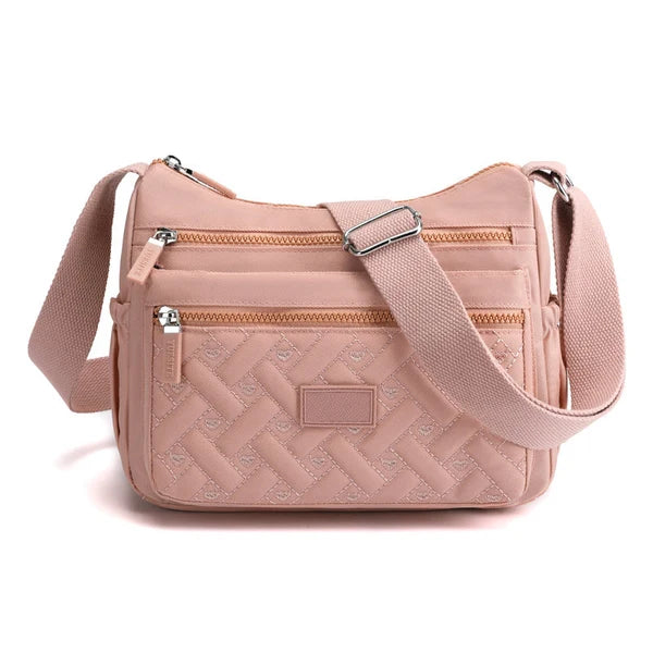 👜Lightweight Waterproof Nylon Messenger Bag – Multi Compartments🎁