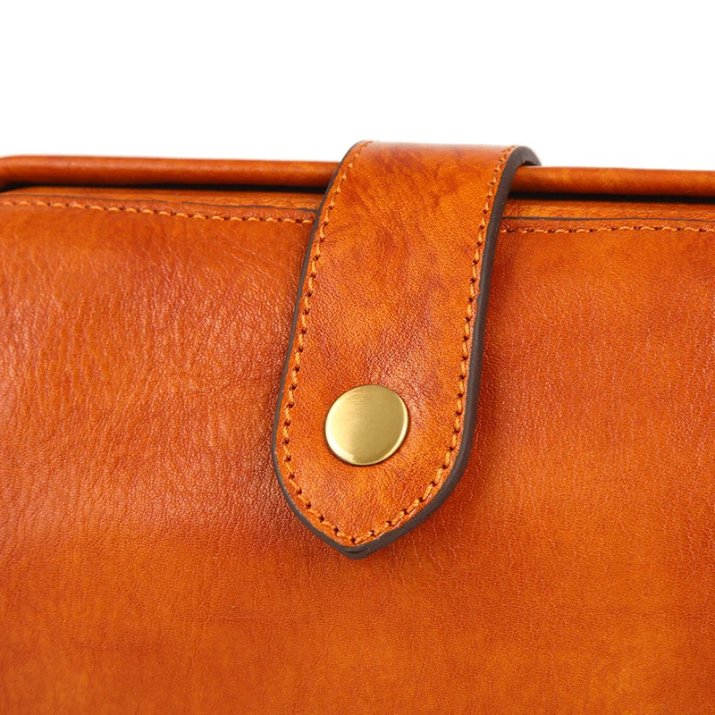 Vintage Mini Doctor Bag - Genuine Leather