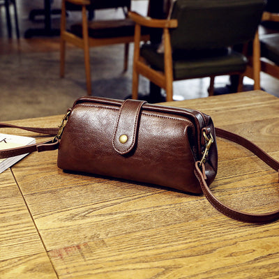 Vintage Mini Doctor Bag - Genuine Leather