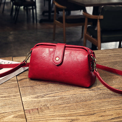Vintage Mini Doctor Bag - Genuine Leather