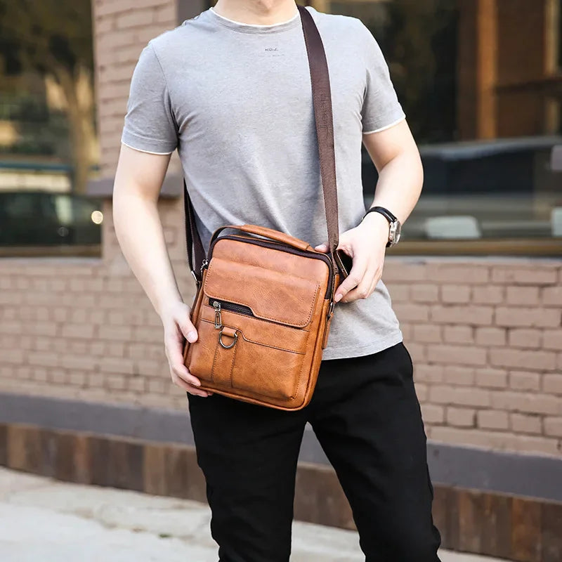Men's Business Casual Large Capacity Bag – Multiple compartments & durable fabric