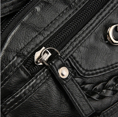 📢📢50% OFF !! ⏰Women's Soft PU Leather Multi-Pocket Crossbody Bag