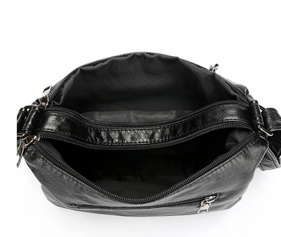📢📢50% OFF !! ⏰Women's Soft PU Leather Multi-Pocket Crossbody Bag